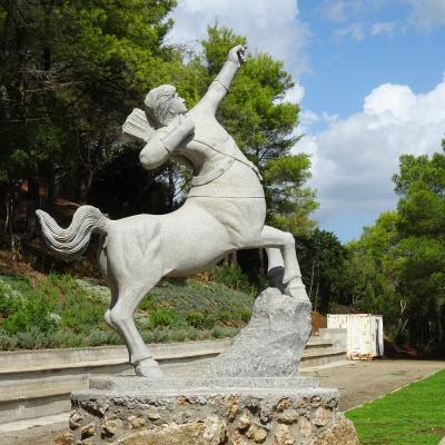 The mythology of centaurs and their symbolic duality