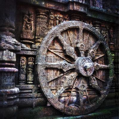 The symbolism of wheels and discs in ancient cultures