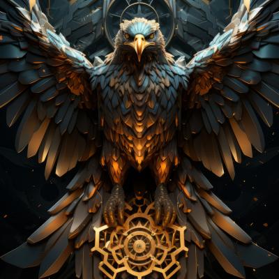 Griffins as protectors of treasures in ancient mythology