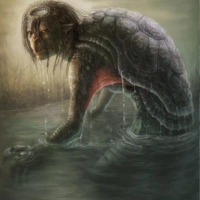 Kappas and other water guardians in japanese mythology