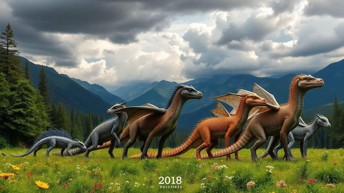 A evolução dos dragões na mitologia: Uma visão geral