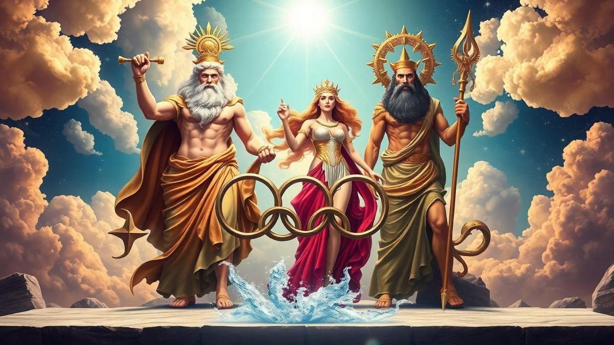 Introdução à hierarquia dos deuses olímpicos na mitologia