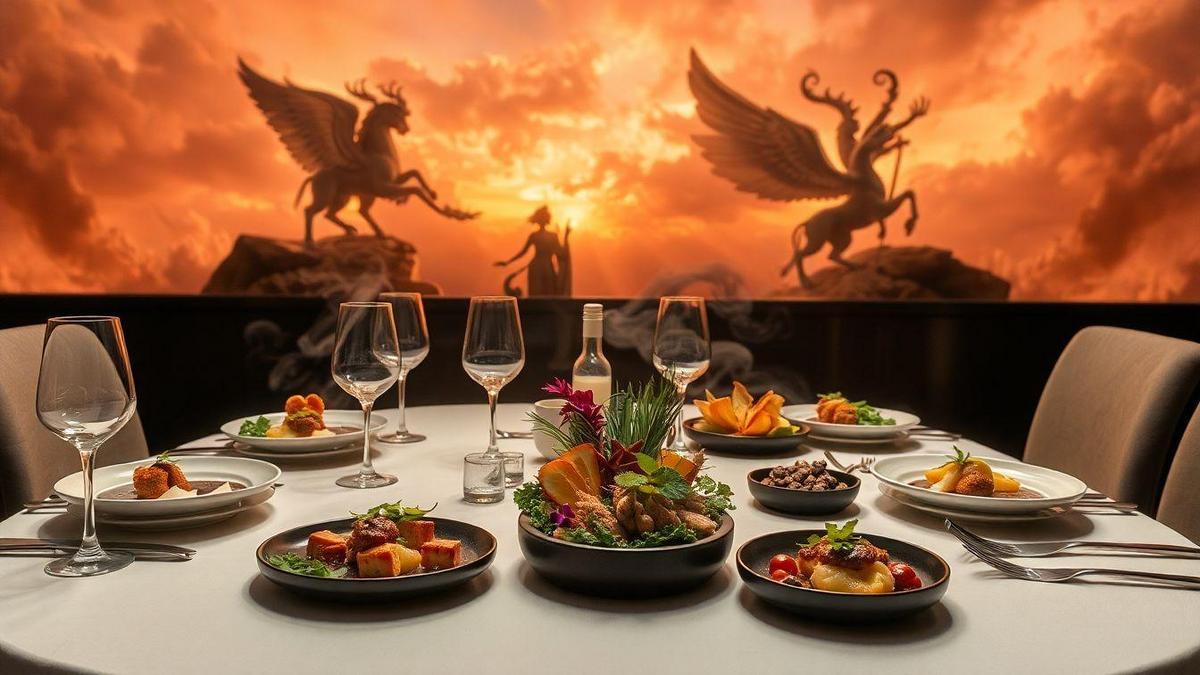 A presença de elementos mitológicos na gastronomia atual: uma introdução