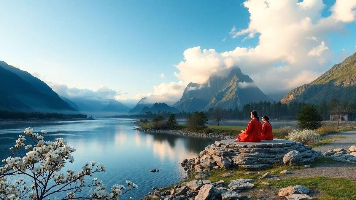 Introdução aos imortais chineses e suas jornadas de transcendência