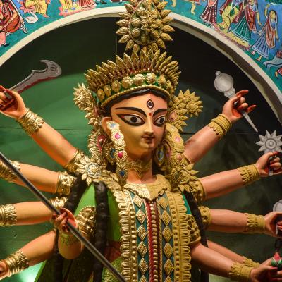 The divine triad in hindu mythology and its representations