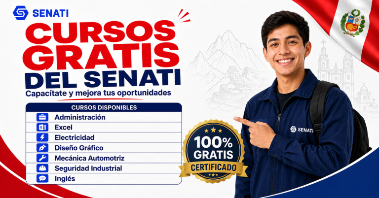 Cursos Gratis SENATI — Cómo Asegurar Tu Cupo Antes del Cierre