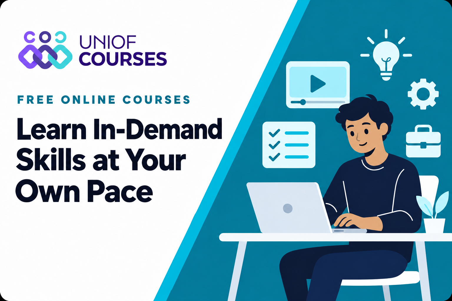 Free online courses to learn in-demand skills at your own pace